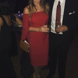 chelsea28 off the shoulder dress